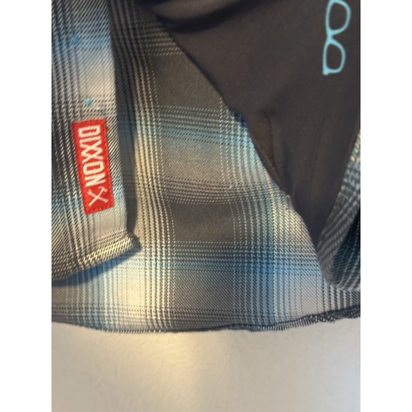 DIXXON Flannel Company Lost Coast Blue Plaid Flannel Button-Up Shirt Men's XS - Picture 4 of 7